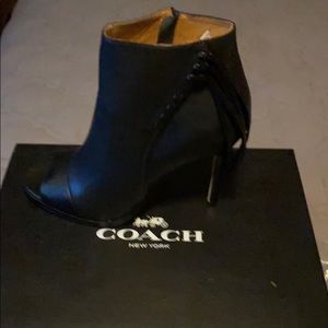 Coach booties